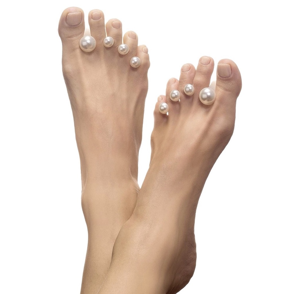 [Dip into Pretty] Pearl Pedi Spacers